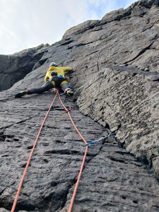 Climbing on Pabbay and Mingulay