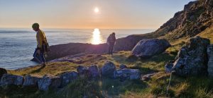 Climbing on Pabbay and Mingulay