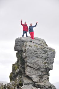 Centenary Meet, Grahame Nicoll and Craig Gudmundson on the Cobbler