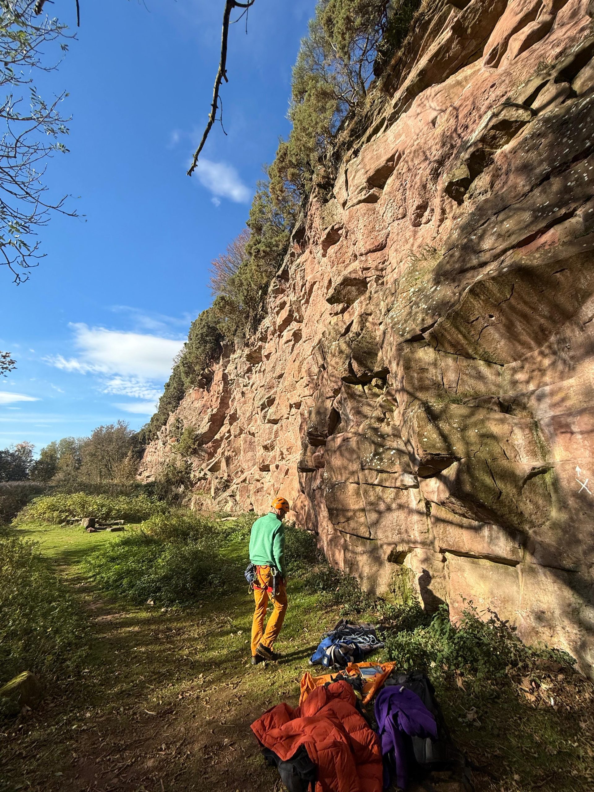 Kirriemuir sport climbing