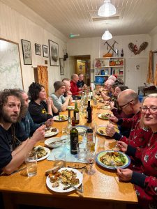 Christmas Dinner on Cottage Muir, Inverery