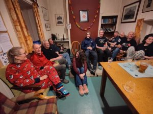 Christmas slideshow in Muir Cottage