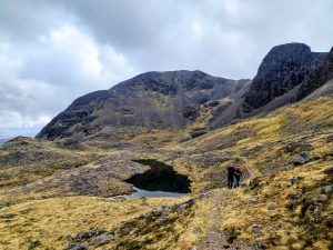 Mainreachan Buttress, Fuar Tholl, Invercroft Hut meet, Glasgow JMCS